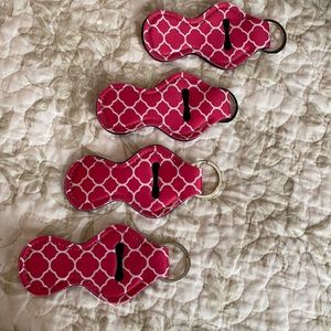 Chapstick Holder Keychain